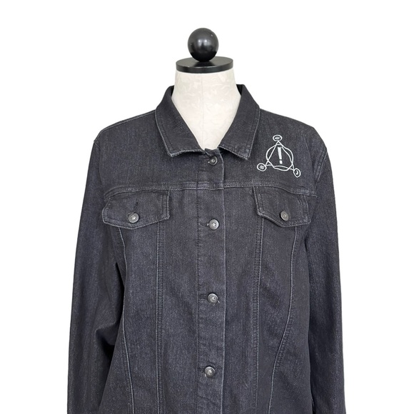 Hot Topic Panic at the Disco Denim Jacket Button Front & Cuffs & Waist Size 2XL - Picture 5 of 16
